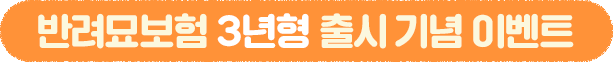 반려묘보험 3년형 출시 기념 이벤트